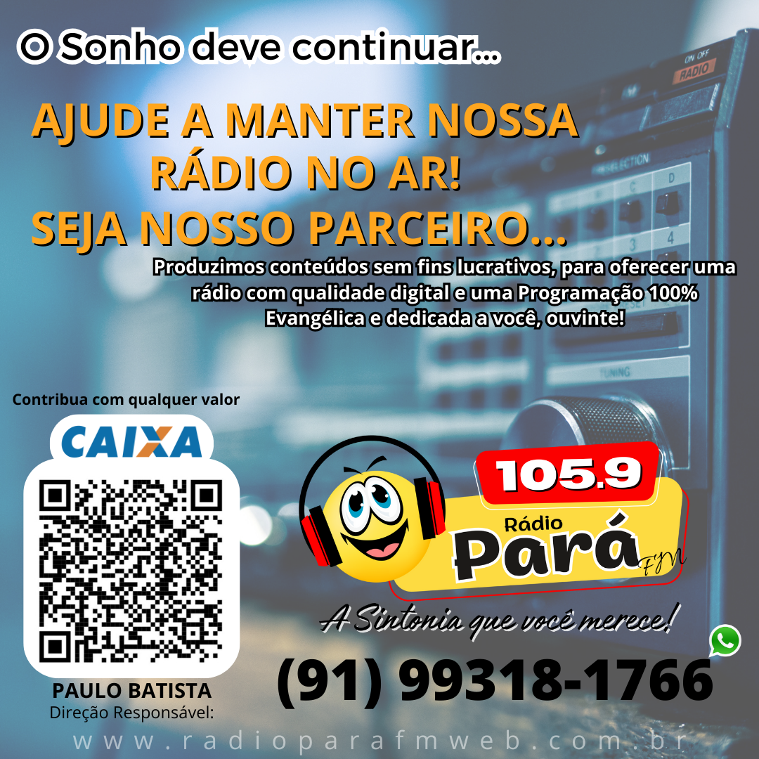 Ajude nossa rádio a se manter